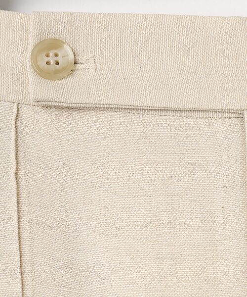 SEASON STYLE LAB / シーズンスタイルラボ その他パンツ | リネンツイルワイドパンツ | 詳細7
