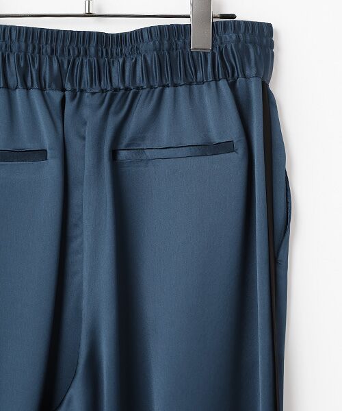 SEASON STYLE LAB / シーズンスタイルラボ その他パンツ | サテンラインパンツ | 詳細3