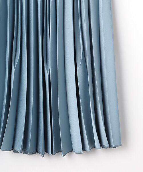 SEASON STYLE LAB / シーズンスタイルラボ ロング・マキシ丈スカート | ランダムプリーツスカート | 詳細4