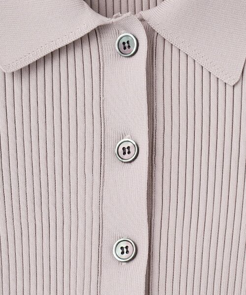 SEASON STYLE LAB / シーズンスタイルラボ ニット・セーター | ポロニットカーディガン | 詳細4