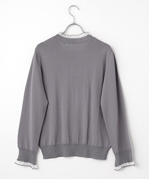 SEASON STYLE LAB / シーズンスタイルラボ ニット・セーター | フリルプルオーバー | 詳細1