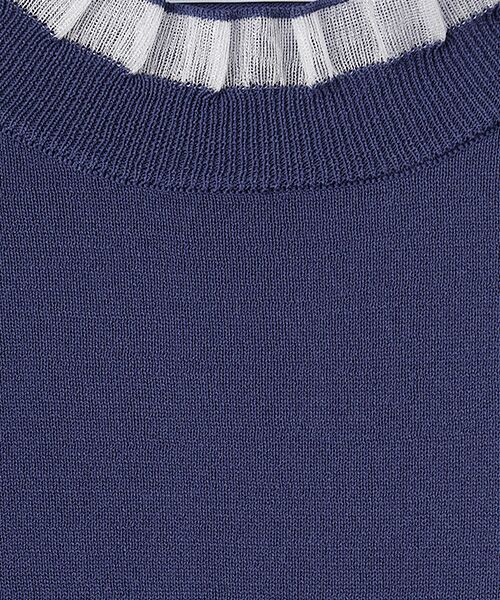 SEASON STYLE LAB / シーズンスタイルラボ ニット・セーター | フリルプルオーバー | 詳細5