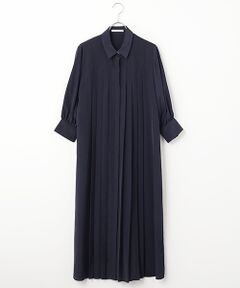 SEASON STYLE LAB / シーズンスタイルラボ ロング・マキシ丈ワンピース | ピンタックシャツドレス