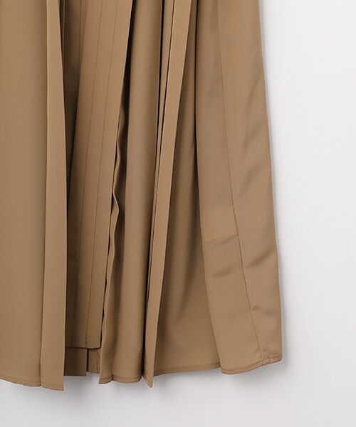 SEASON STYLE LAB / シーズンスタイルラボ ロング・マキシ丈ワンピース | ピンタックシャツドレス | 詳細7