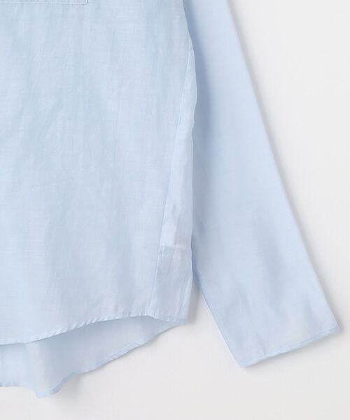 SEASON STYLE LAB / シーズンスタイルラボ シャツ・ブラウス | コットンシルクスキッパーシャツ | 詳細4