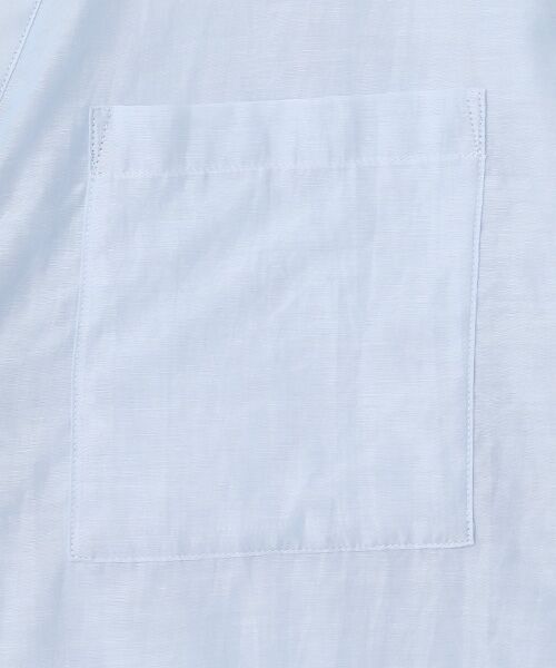 SEASON STYLE LAB / シーズンスタイルラボ シャツ・ブラウス | コットンシルクスキッパーシャツ | 詳細5