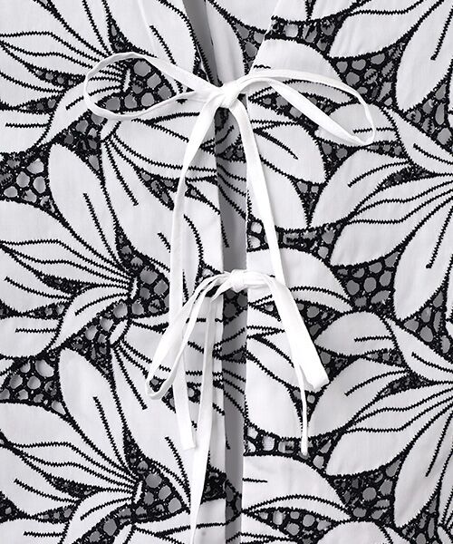 SEASON STYLE LAB / シーズンスタイルラボ ベスト | フラワーレースベスト | 詳細4