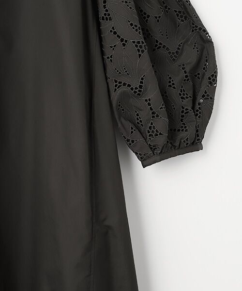 SEASON STYLE LAB / シーズンスタイルラボ ロング・マキシ丈ワンピース | フラワーレースワンピース | 詳細3