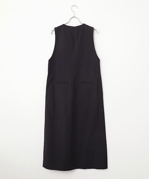 SEASON STYLE LAB / シーズンスタイルラボ ロング・マキシ丈ワンピース | コットンシルクラミーノースリーブワンピース | 詳細1