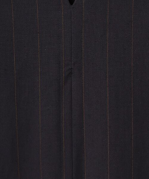 SEASON STYLE LAB / シーズンスタイルラボ ロング・マキシ丈ワンピース | コットンシルクラミーノースリーブワンピース | 詳細7