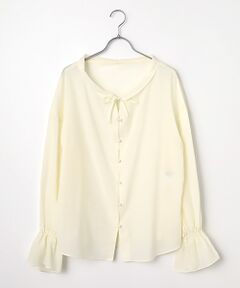 SEASON STYLE LAB / シーズンスタイルラボ シャツ・ブラウス | フリルカラーブラウス