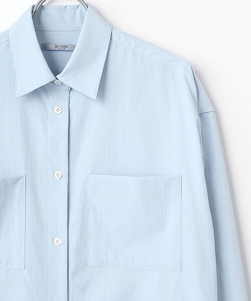 SEASON STYLE LAB / シーズンスタイルラボ シャツ・ブラウス | RENUソフトタイプライターシャツ | 詳細3