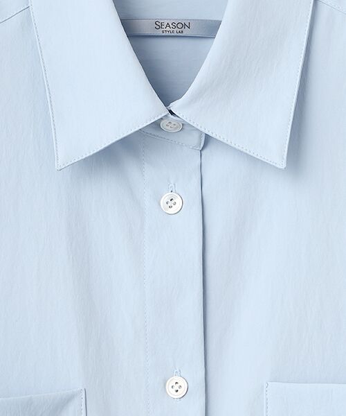 SEASON STYLE LAB / シーズンスタイルラボ シャツ・ブラウス | RENUソフトタイプライターシャツ | 詳細5