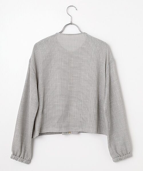 SEASON STYLE LAB / シーズンスタイルラボ ブルゾン | シアーカラミブルゾン | 詳細1