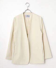 SEASON STYLE LAB / シーズンスタイルラボ ノーカラージャケット | ノーカラージャケット