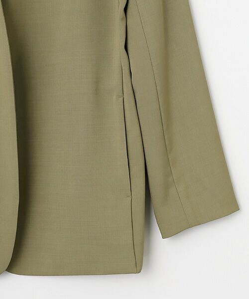 SEASON STYLE LAB / シーズンスタイルラボ ノーカラージャケット | ノーカラージャケット | 詳細4