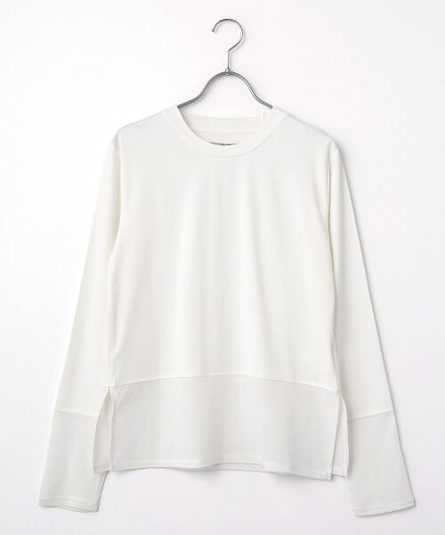 SEASON STYLE LAB / シーズンスタイルラボ カットソー | シアードッキングカットソー（ホワイト）