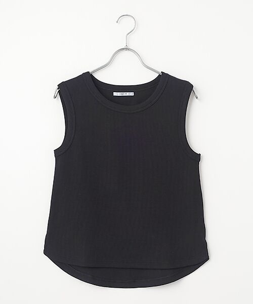 SEASON STYLE LAB / シーズンスタイルラボ タンクトップ | コットンタンクトップ（ブラック）