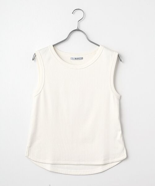 SEASON STYLE LAB / シーズンスタイルラボ タンクトップ | コットンタンクトップ（オフホワイト）