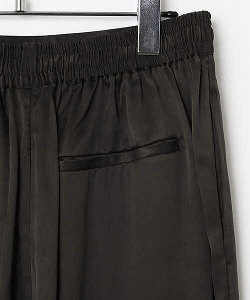 SEASON STYLE LAB / シーズンスタイルラボ スラックス・ドレスパンツ | キュプラタックワイドパンツ | 詳細4