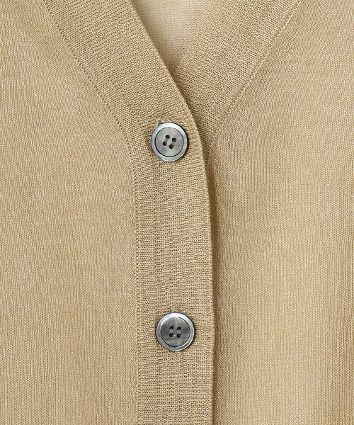 SEASON STYLE LAB / シーズンスタイルラボ カーディガン・ボレロ | シアーラメVネックニットカーディガン | 詳細1