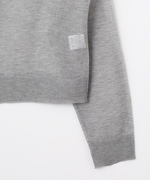 SEASON STYLE LAB / シーズンスタイルラボ カーディガン・ボレロ | シアーラメVネックニットカーディガン | 詳細4