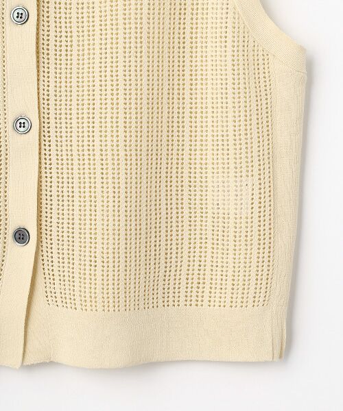 SEASON STYLE LAB / シーズンスタイルラボ ベスト | ２WAYニットプルオーバー | 詳細4