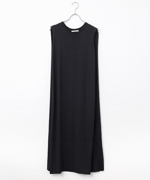 SEASON STYLE LAB / シーズンスタイルラボ ロング・マキシ丈ワンピース | ニットワンピース（ブラック）