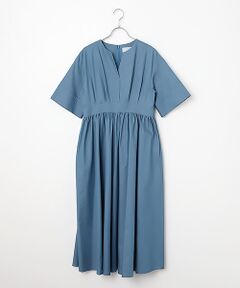 SEASON STYLE LAB / シーズンスタイルラボ ロング・マキシ丈ワンピース | ライトデニムワンピース