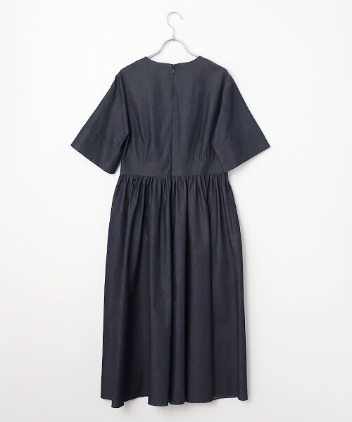 SEASON STYLE LAB / シーズンスタイルラボ ロング・マキシ丈ワンピース | ライトデニムワンピース | 詳細2