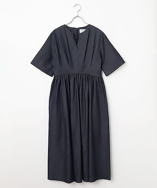 SEASON STYLE LAB / シーズンスタイルラボ ロング・マキシ丈ワンピース | ライトデニムワンピース（ブルー）