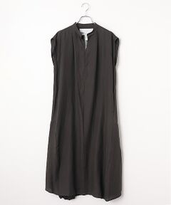 SEASON STYLE LAB / シーズンスタイルラボ ロング・マキシ丈ワンピース | リネンフレンチスリーブバルーンドレス