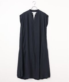 SEASON STYLE LAB / シーズンスタイルラボ ロング・マキシ丈ワンピース | リネンフレンチスリーブバルーンドレス