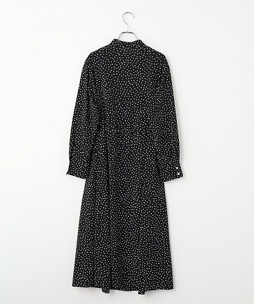 SEASON STYLE LAB / シーズンスタイルラボ ロング・マキシ丈ワンピース | ドットプリントワンピース | 詳細1