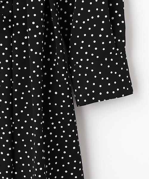 SEASON STYLE LAB / シーズンスタイルラボ ロング・マキシ丈ワンピース | ドットプリントワンピース | 詳細3