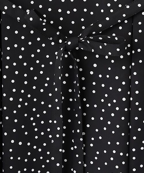 SEASON STYLE LAB / シーズンスタイルラボ ロング・マキシ丈ワンピース | ドットプリントワンピース | 詳細6