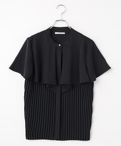 SEASON STYLE LAB / シーズンスタイルラボ シャツ・ブラウス | フリルケープブラウス