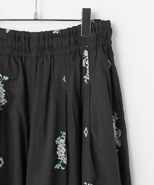 SEASON STYLE LAB / シーズンスタイルラボ その他パンツ | Cotton　Voile　Jasmine　Embroidery　Gather　Pants | 詳細2