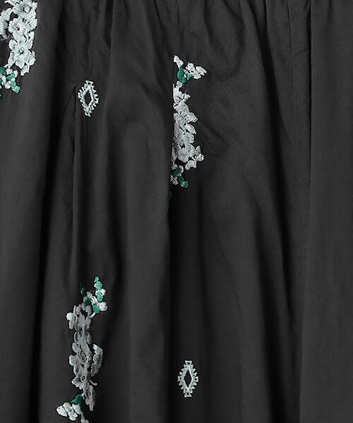 SEASON STYLE LAB / シーズンスタイルラボ その他パンツ | Cotton　Voile　Jasmine　Embroidery　Gather　Pants | 詳細5