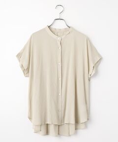 SEASON STYLE LAB / シーズンスタイルラボ シャツ・ブラウス | 麻調シアースパンブラウス