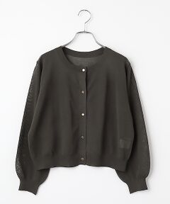 SEASON STYLE LAB / シーズンスタイルラボ カーディガン・ボレロ | UVクルービジューカーディガン