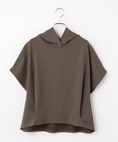 SEASON STYLE LAB / シーズンスタイルラボ カットソー | 鹿の子ドットボタンフーディー