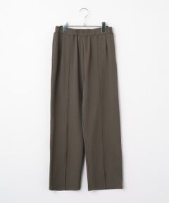 SEASON STYLE LAB / シーズンスタイルラボ スラックス・ドレスパンツ | 鹿の子フロントスリットパンツ