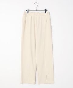 SEASON STYLE LAB / シーズンスタイルラボ スラックス・ドレスパンツ | 鹿の子フロントスリットパンツ