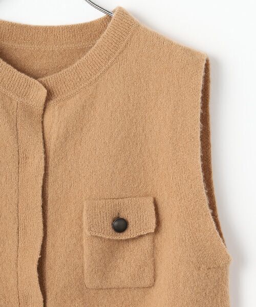 SEASON STYLE LAB / シーズンスタイルラボ ニット・セーター | カシミヤショートジレベスト | 詳細3