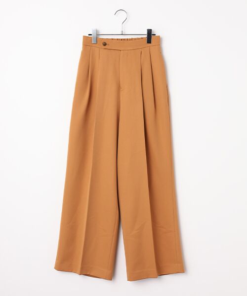SEASON STYLE LAB / シーズンスタイルラボ その他パンツ | ストレートワイドパンツ（ベージュ）