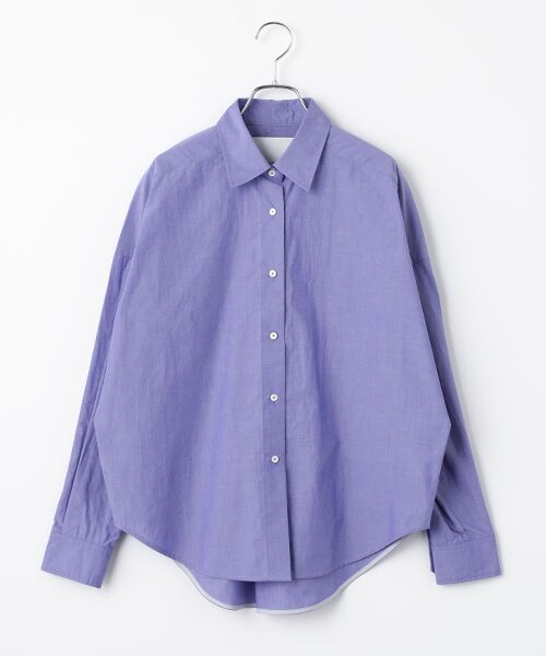 SEASON STYLE LAB / シーズンスタイルラボ シャツ・ブラウス | ドルマンシャツ（ブルー）
