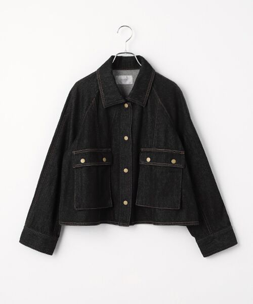 SEASON STYLE LAB / シーズンスタイルラボ Gジャン・デニムジャケット | デニムジャケット（ブラック）