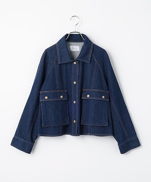 SEASON STYLE LAB / シーズンスタイルラボ Gジャン・デニムジャケット | デニムジャケット（インディゴ）