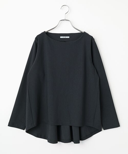 SEASON STYLE LAB / シーズンスタイルラボ カットソー | バックタックプルオーバー（ブラック）
